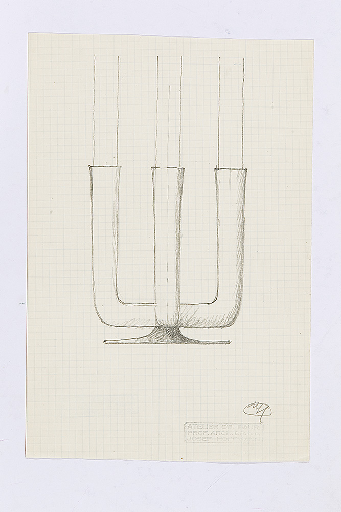 JOSEF HOFFMANN* (Pirnitz 1870 - 1956 Vienna) - Image 2 of 3