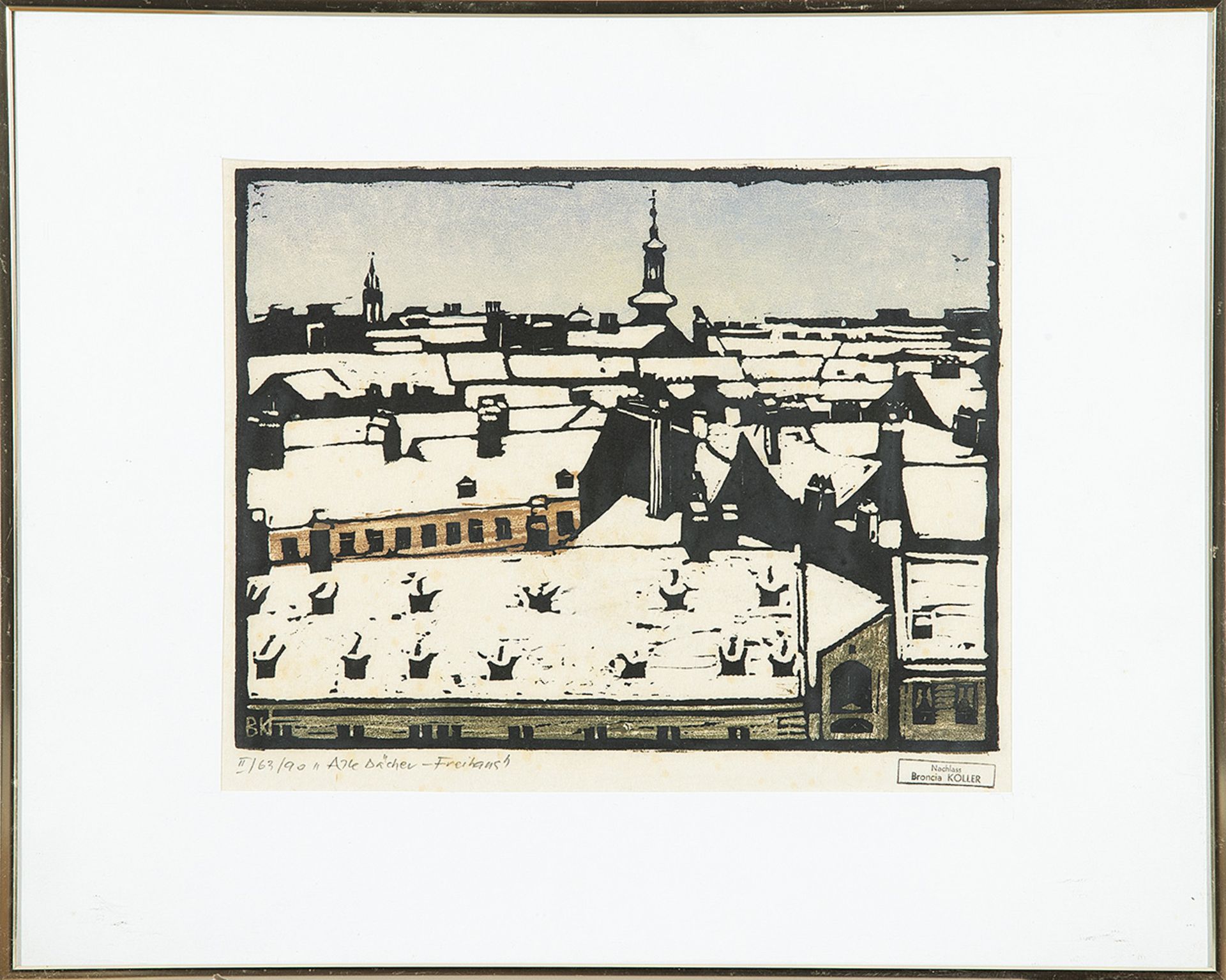 BRONCIA KOLLER-PINELL (Sanok 1863 - 1934 Wien) - Bild 2 aus 2