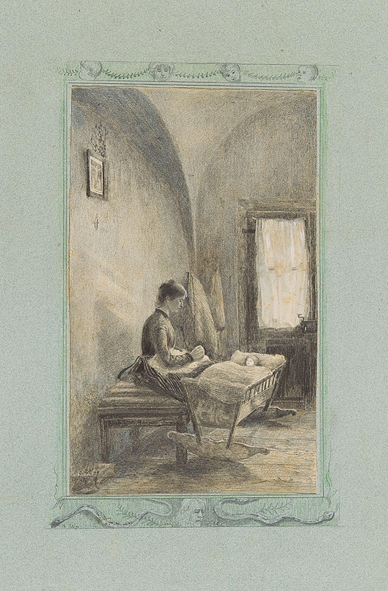 EMILIE MEDIZ-PELIKAN (Voecklabruck 1861 - 1908 Dresden) - Image 2 of 3