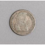 4 Soles Bolivien 1830 PTS JL Münze 667 Silber