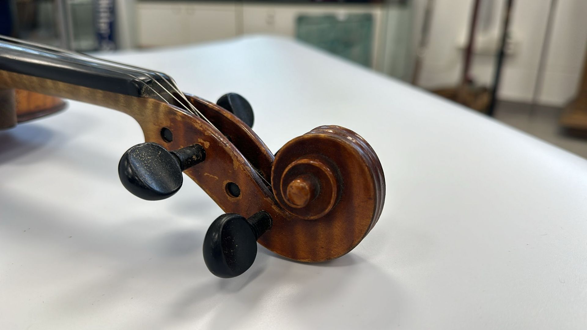 Alte Violine (Hersteller unbekannt) - Bild 8 aus 13