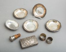 9-teiliges Konvolut kleiner Silberteile 800 Silber