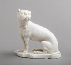 Porzellanfigurine "Dogge" (Nymphenburg)