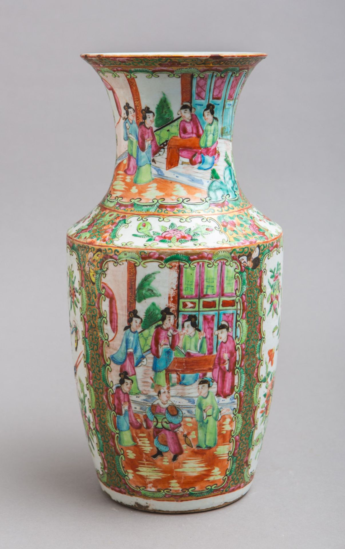 Große Vase (China, kantonesisch, um 1900)
