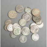 24-teiliges Konvolut von Münzen