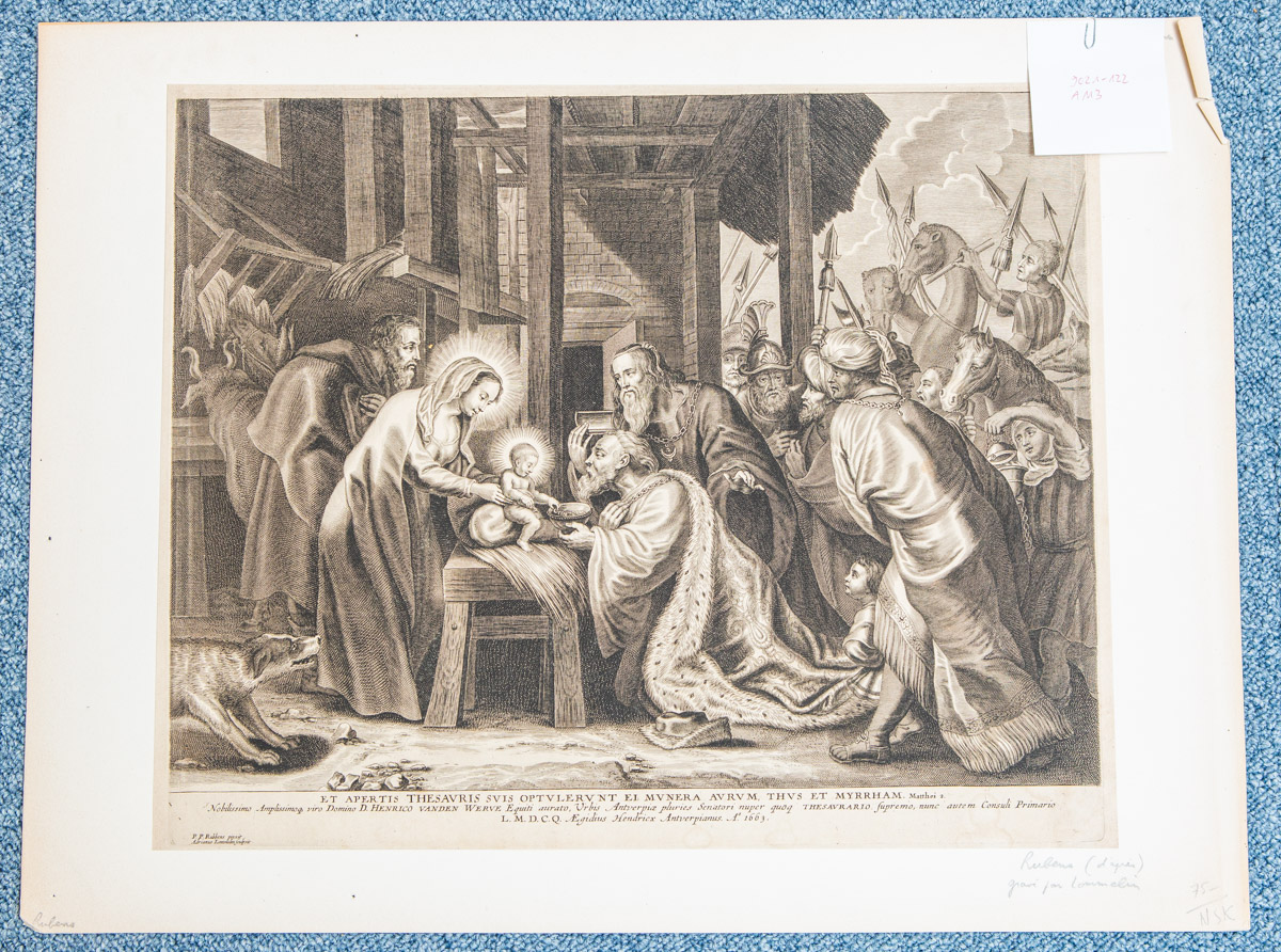 Rubens, Peter Paul (1577 - 1640), Anbetung der Heiligen drei Könige