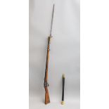 Rifle Modell 1863 (Zouave US) mit zugehörigem Bajonett