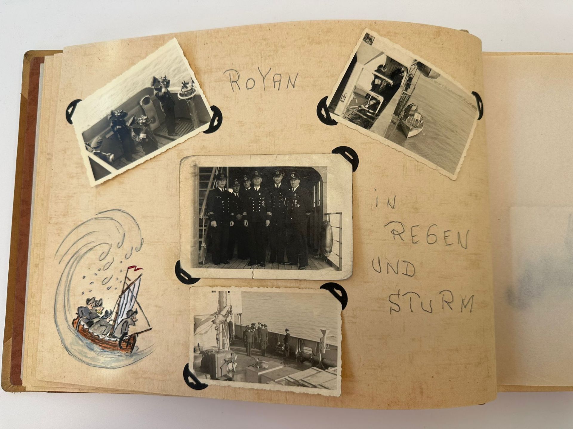 Privates militärisches Fotoalbum Kriegsmarine (Drittes Reich) - Image 33 of 40