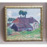 Mulot, Willy (1889 - ?), Landschaftsdarstellung mit Haus