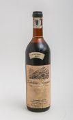 1 Flasche "Valgella Valtellina Superiore" Rotwein (Chiuro, Italien, 1977)