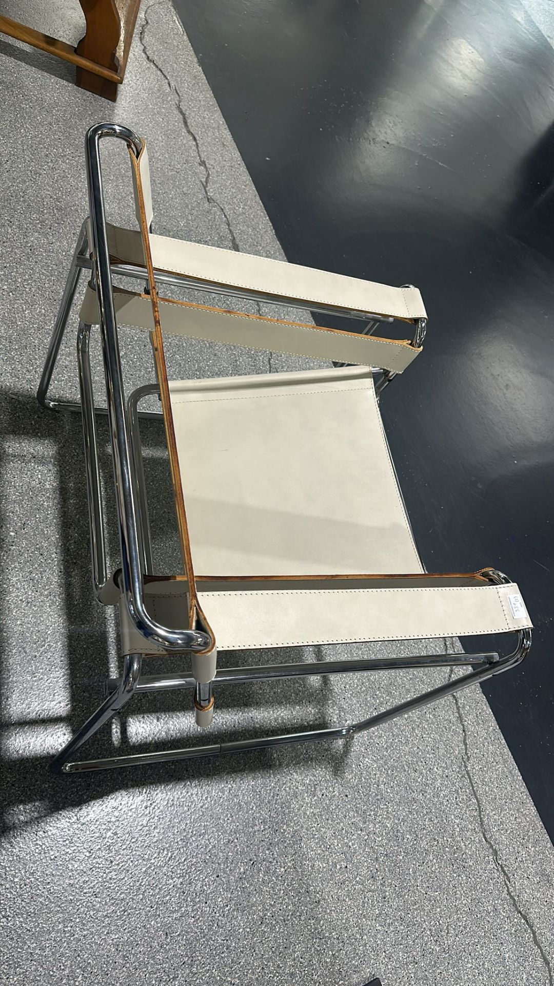 Paar Wassily Chairs (nach d. Entw. von Marcel Breuer, 1925) - Bild 10 aus 13