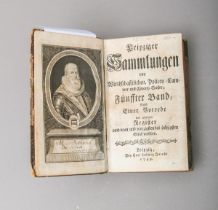 Zincke, Georg Heinrich (Hrsg.), "Leipziger Sammlungen" (1749)