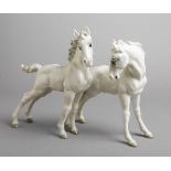 Porzellanfigurengruppe "Pferde" (Hutschenreuther)