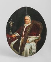 Künstler/in unbekannt (wohl 19. Jh.), Darstellung Papst Pius 9