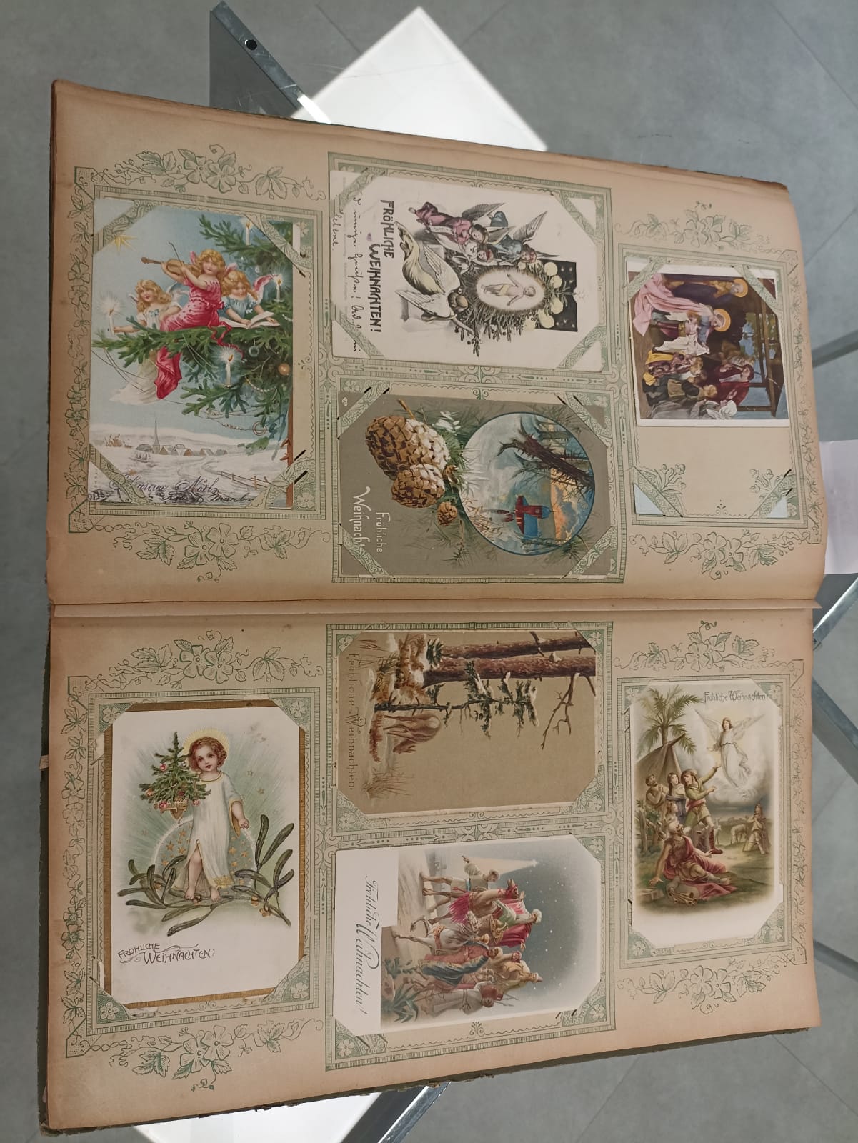 Postkarten-Album (um 1900) - Bild 5 aus 21