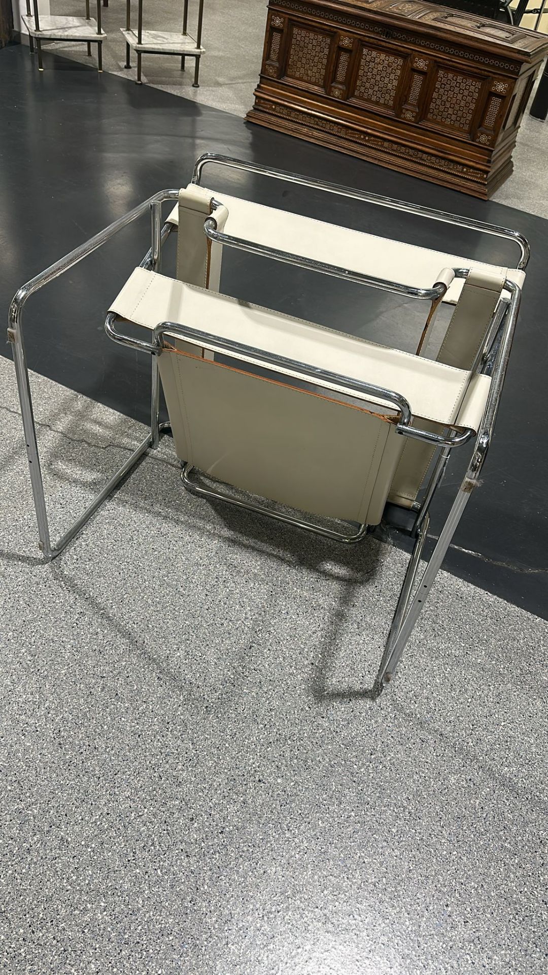 Paar Wassily Chairs (nach d. Entw. von Marcel Breuer, 1925) - Bild 6 aus 13