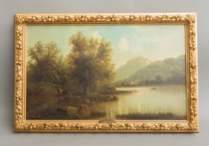 Pick, Anton (1840 - 1902/1905), Der Chiemsee in Bayern