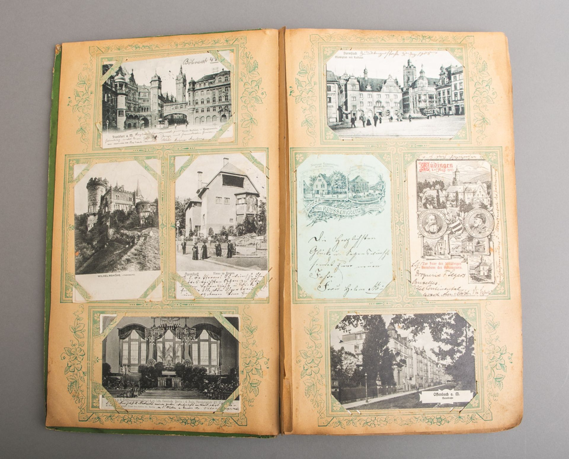 Postkarten-Album (um 1900)