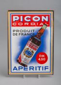 Werbeplakat, "Picon Cordial Aperitif" (Imoglas-Plakatefabrik, Wuppertal, 1956)