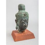 Buddha-Kopf (wohl Thailand, 17./18. Jh.)