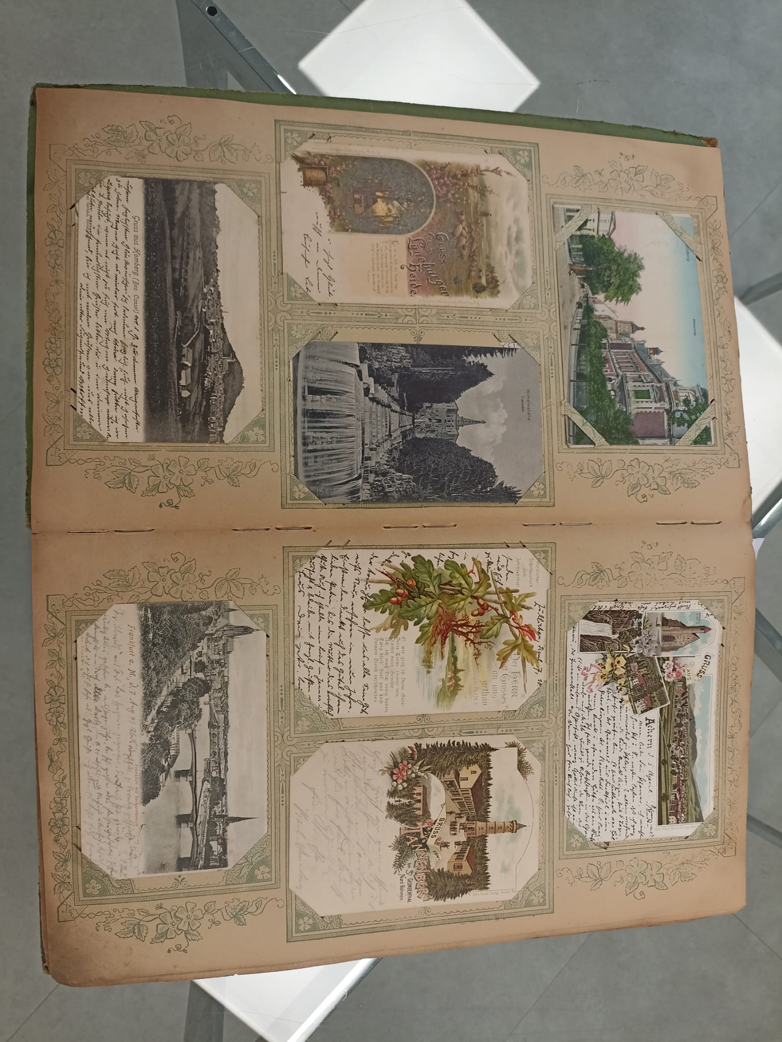 Postkarten-Album (um 1900) - Bild 19 aus 21