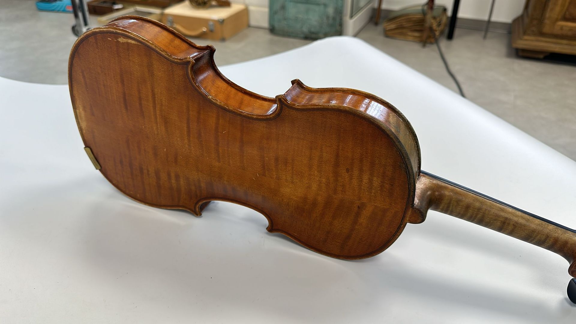 Alte Violine (Hersteller unbekannt) - Bild 10 aus 13