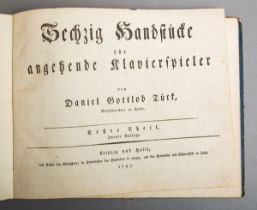 Türk, Daniel Gottlob, "Sechzig Handstücke für angehende Klavierspieler" (1797)