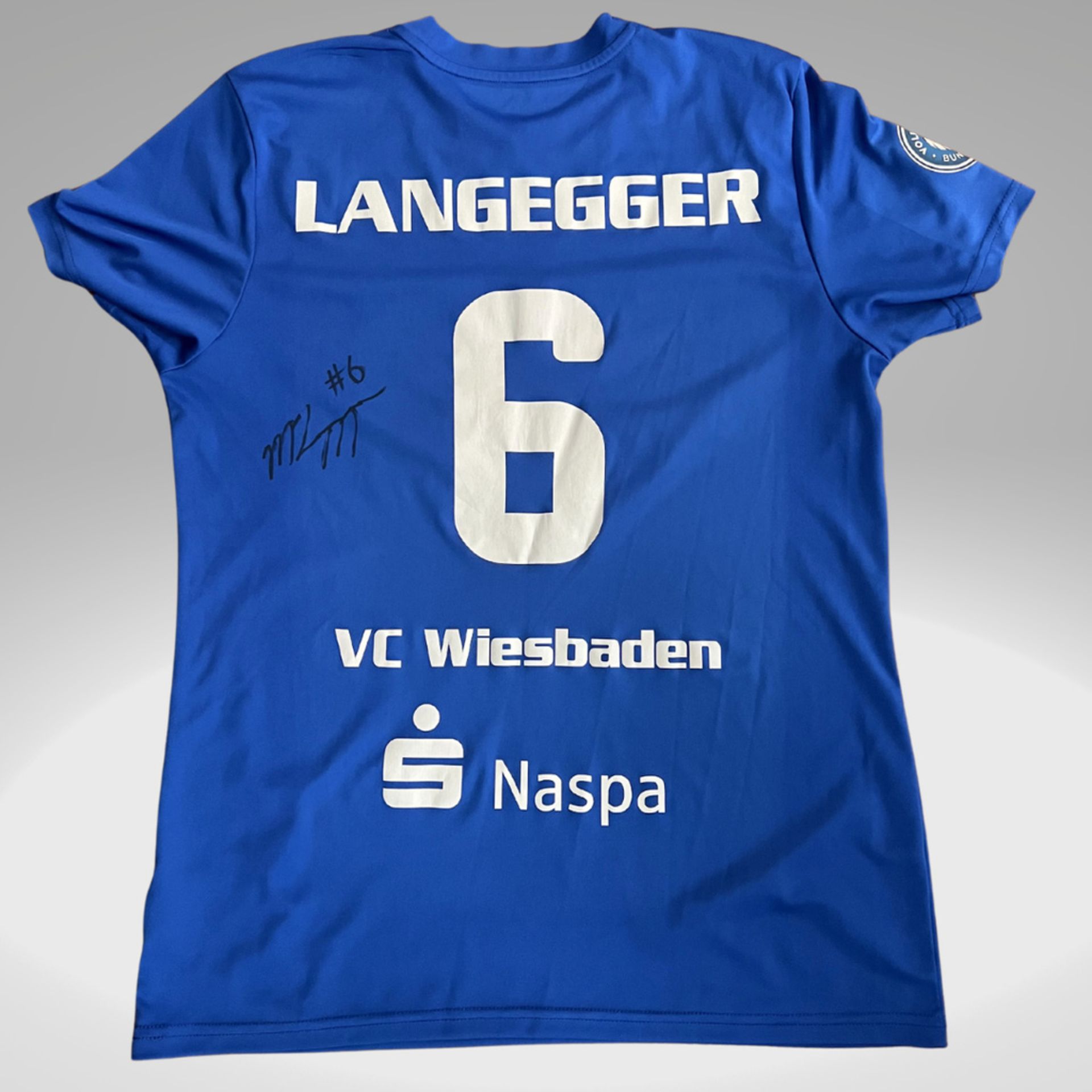 Original-Trikot von Melissa Langegger (getragen & handsigniert)