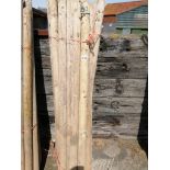 20 x wooden 5'6" and 6' Fencing Posts - Subject to VAT