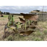 1991 Dowdswell DP7D/2 4 plus 1 5 furrow reversible plough, owned from new - Subject to VAT