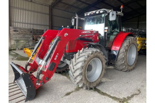 2012 Massey Ferguson Dyna 4 5480 2 wheel drive Tractor - Subject to VAT - Image 2 of 12