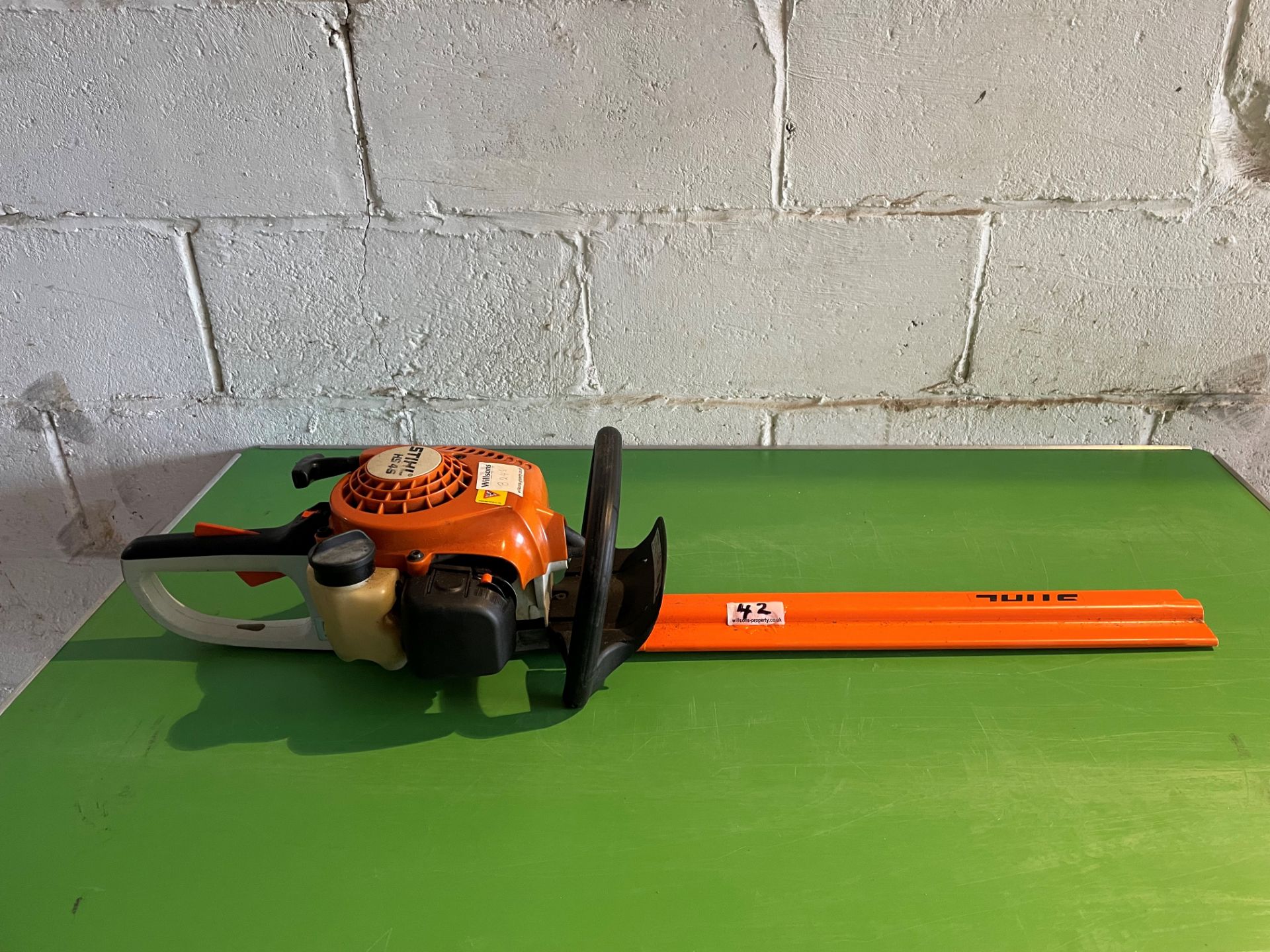 Stihl HS45 petrol engine hedge trimmer in very good condition