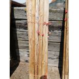 20 x wooden 5'6" and 6' Fencing Posts - Subject to VAT