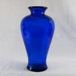 Bodenvase Glas blau ca. 44 cm
