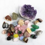 Mineralien Edelsteine Druse Konvolut ca. 2,6 kg