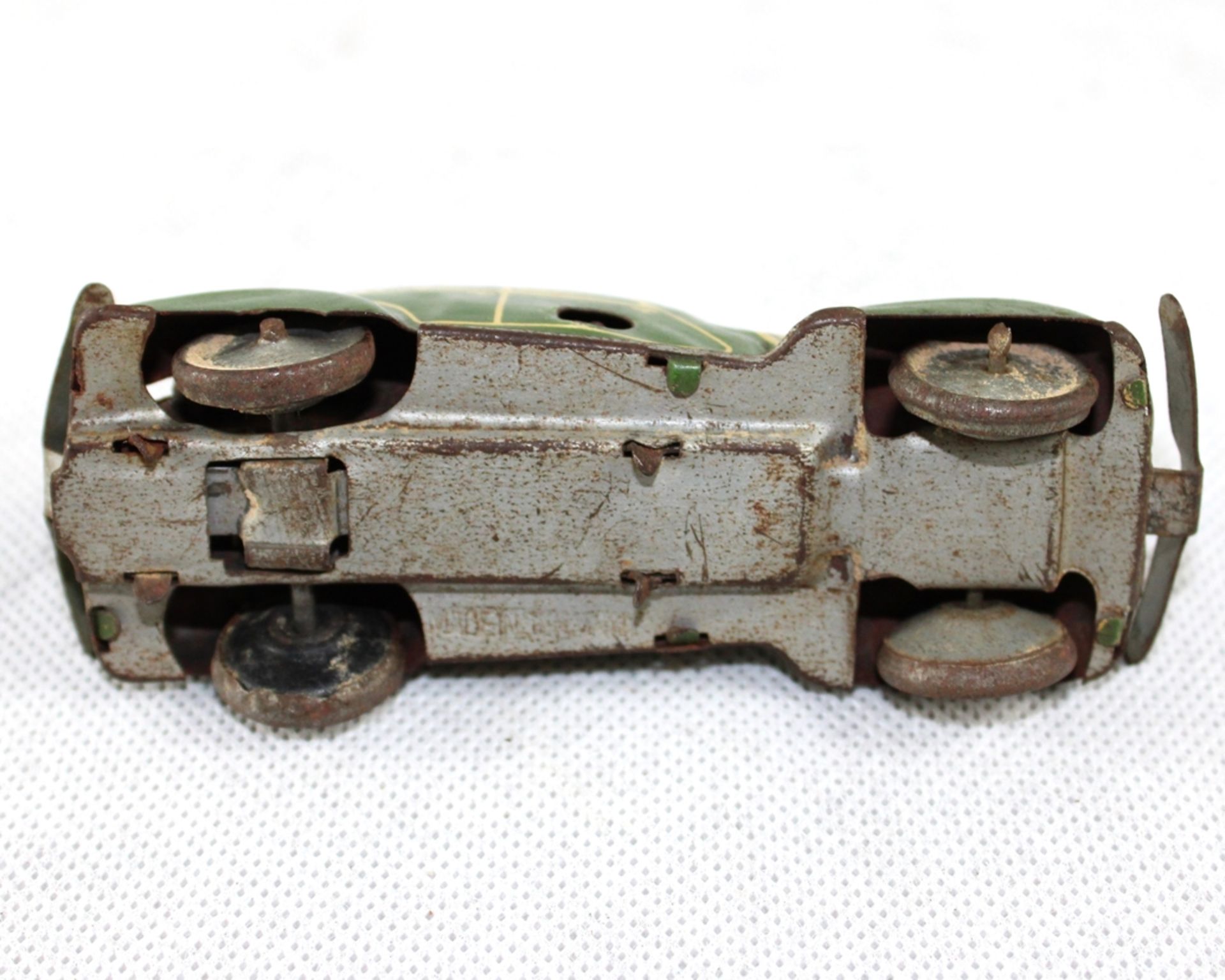 Foreign Blechauto Bleckspielzeug Schlüsselaufzug 1. H. 20 Jh., Made in Germany, ungetestet (ohne Sc - Bild 4 aus 4