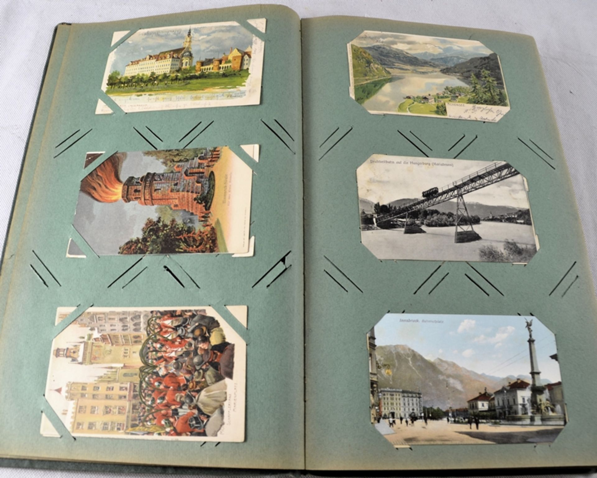 Postkarten Ansichtskarten Album überw. Anfang 20 Jh. ca. 228 St., darunter viele Karten aus München - Bild 5 aus 18