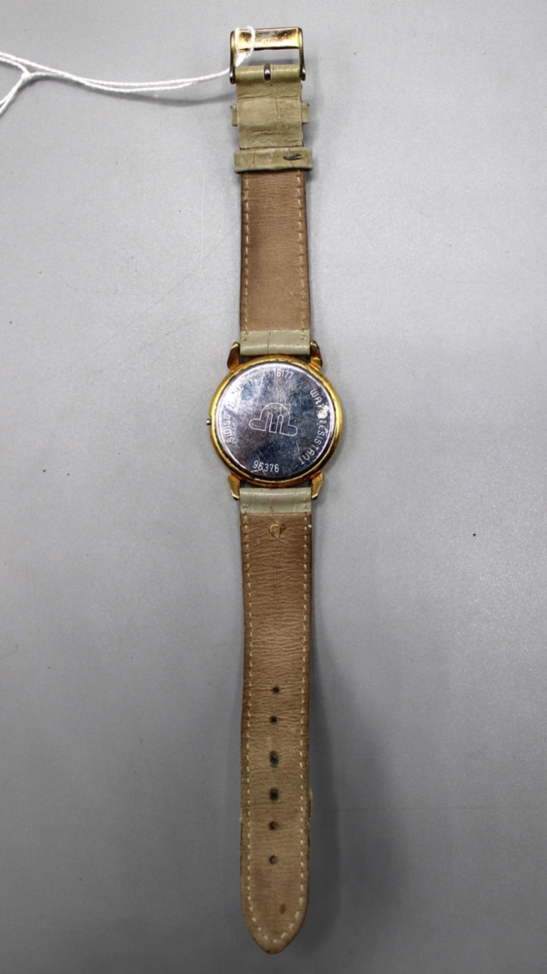Maurice Lacroix Uhr 96376, Ø ca. 33,7 mm, ungetestet, Krone fehlt - Bild 3 aus 3