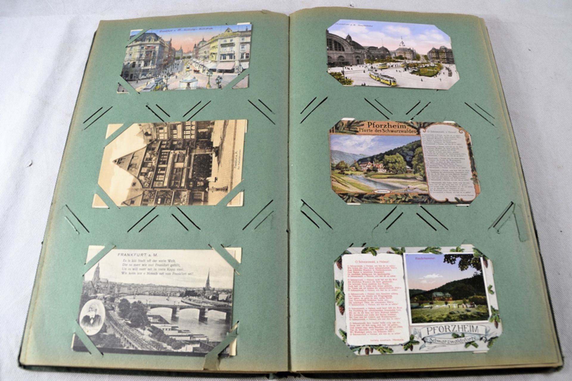 Postkarten Ansichtskarten Album überw. Anfang 20 Jh. ca. 228 St., darunter viele Karten aus München - Bild 14 aus 18