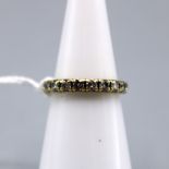 Brillantring m. 11 Brillanten zus. 0,66 ct., Gold 585, Ø ca. 15,5 mm, 2,4 g