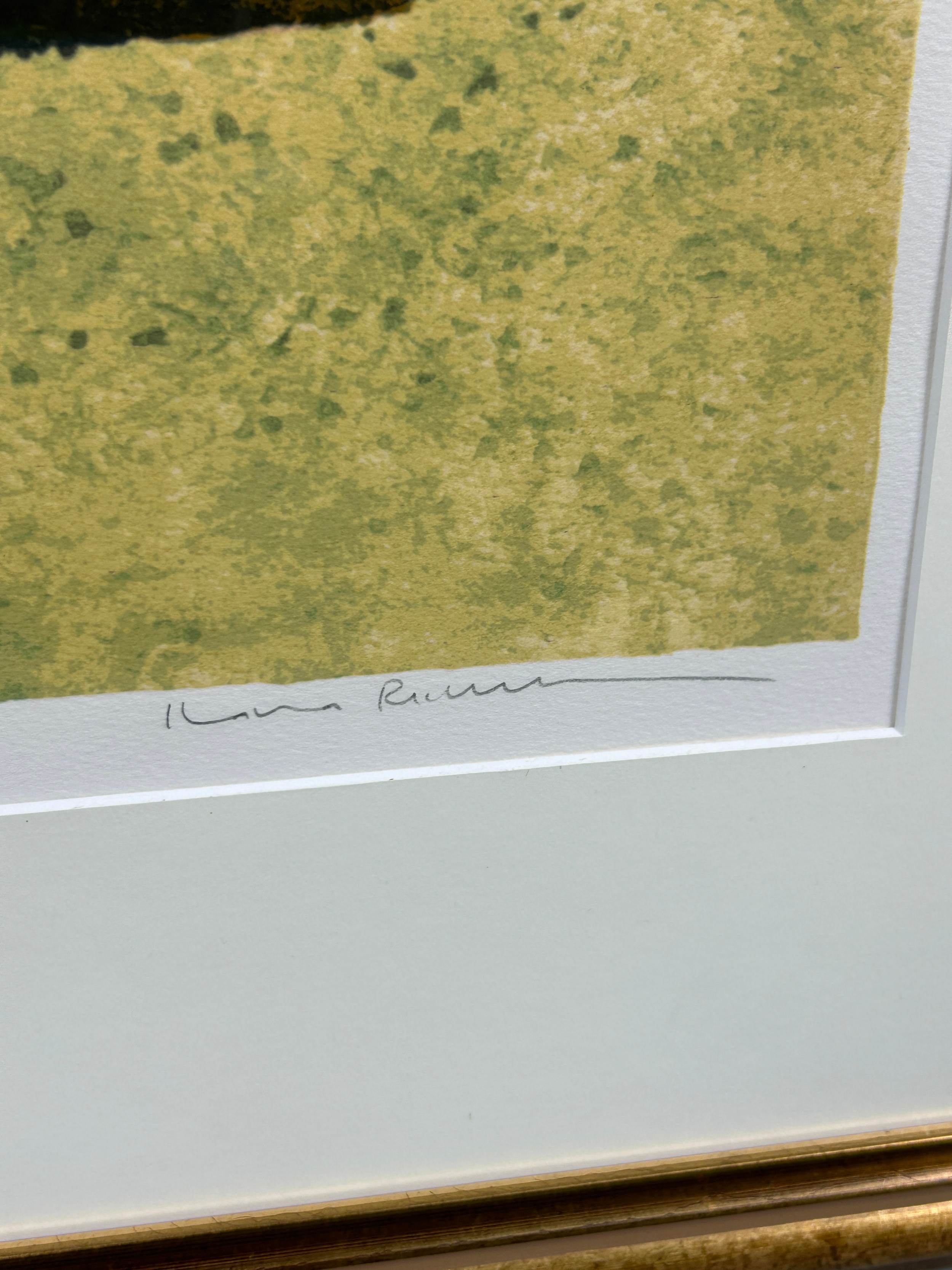 ILANA RICHARDSON: TWO LITHOGRAPHS 'HOT SHADOWS' 'VILLA' ARTISTS PROOFS (2), Each mounted in frames - Image 2 of 5
