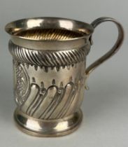 AN EARLY 20TH CENTURY SILVER CHRISTENING CUP, Weight 119gms