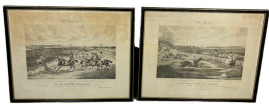 AFTER HENRY THOMAS ALKEN (1785-1851) A PAIR OF AQUATINTS BY E. DUNCAN: 'THE RIGHT SORT' AND 'THE