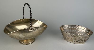 TWO ITALIAN 800 SILVER CONTAINERS, Weight: 233gms