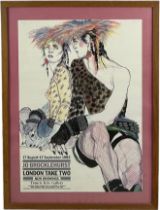 JO BROCKLEHURST (1941-2006) A 1982 EXHIBITION POSTER FOR THE FRANCIS KYLE GALLERY, MADDOX STREET.