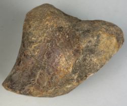 THE FEMUR OF AN ENGLISH IGUANODON DINOSAUR 15cm x 11cm x 10cm This rare femoral head of a