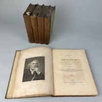 JOHN HUNTER, JAMES PALMER: THE WORKS OF JOHN HUNTER FRS PUBLISHED BY LONGMAN, LONDON 1835-1837 IN