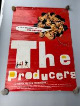 A MOVIE POSTER 'THE PRODUCERS', 73cm x 51cm (rolled)