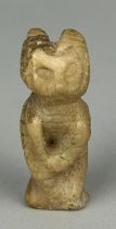 A NEOLITHIC STYLE MARBLE IDOL