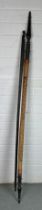A POLE FOR A JAPANESE HANGING SCROLL, 150cm in length.